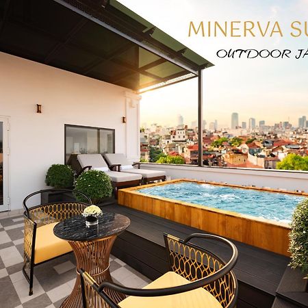 Minerva Premium Hotel Hanoi Exteriör bild