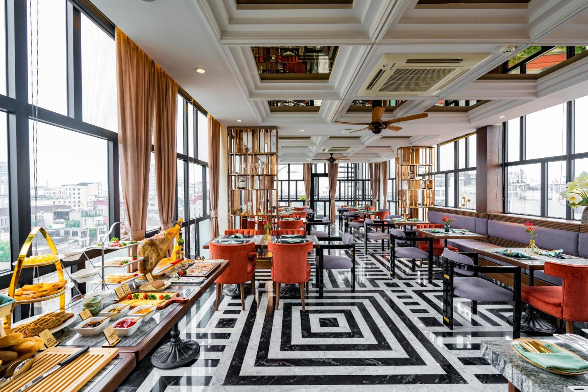 Minerva Premium Hotel Hanoi Exteriör bild