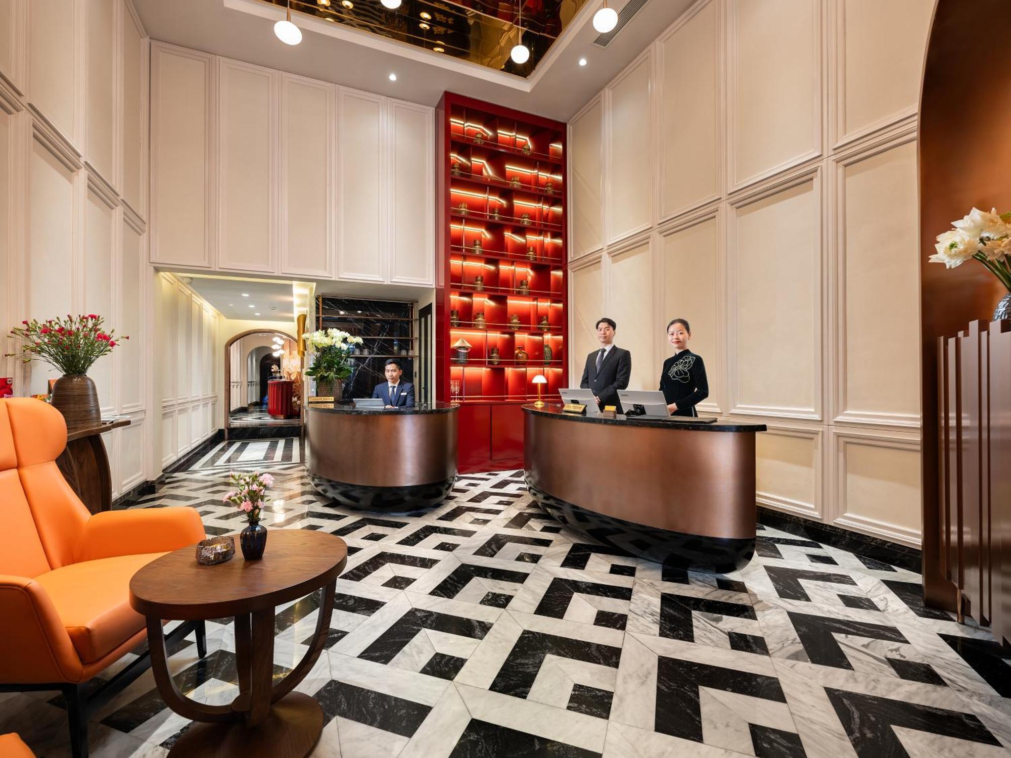 Minerva Premium Hotel Hanoi Exteriör bild