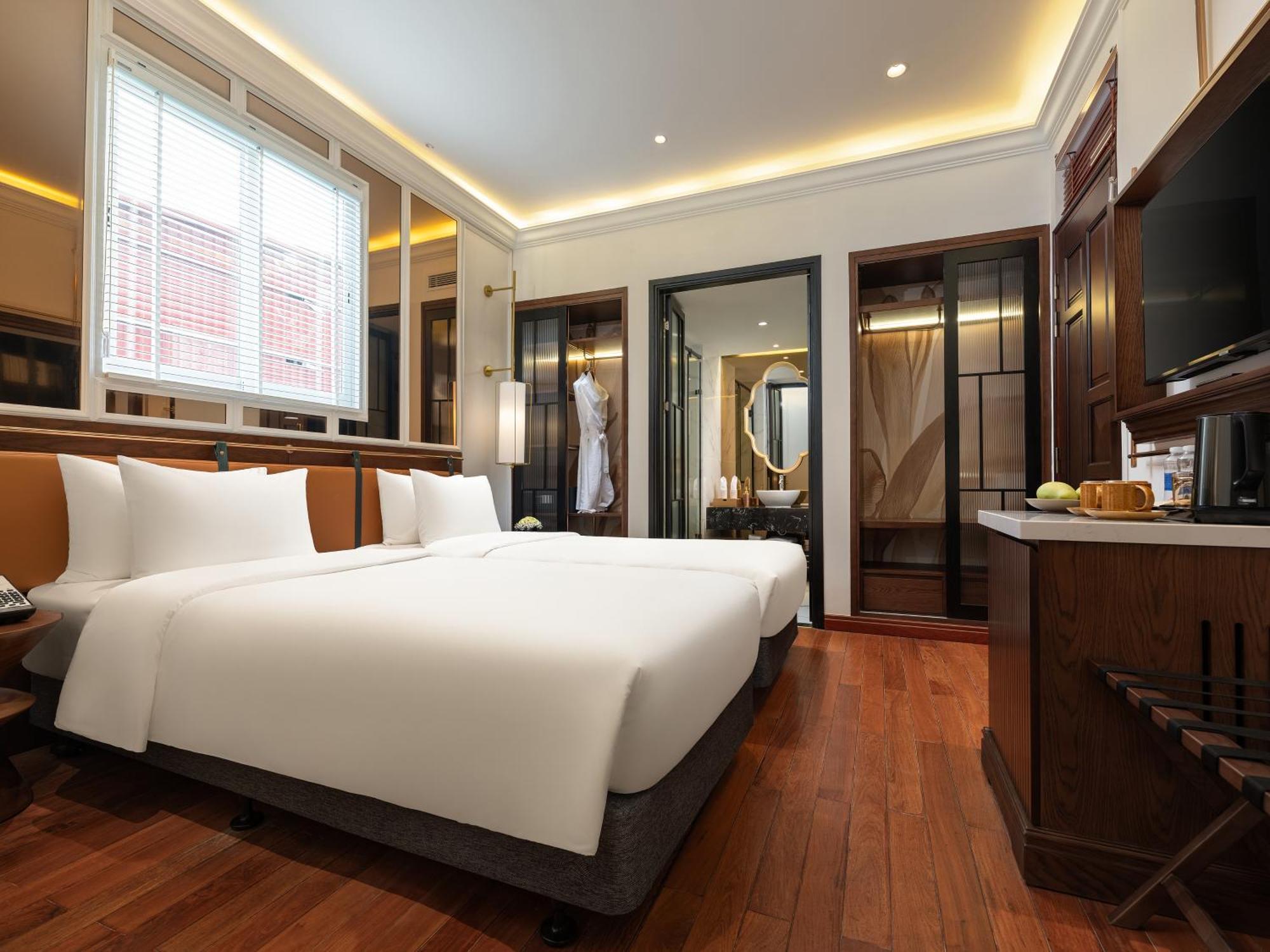 Minerva Premium Hotel Hanoi Exteriör bild