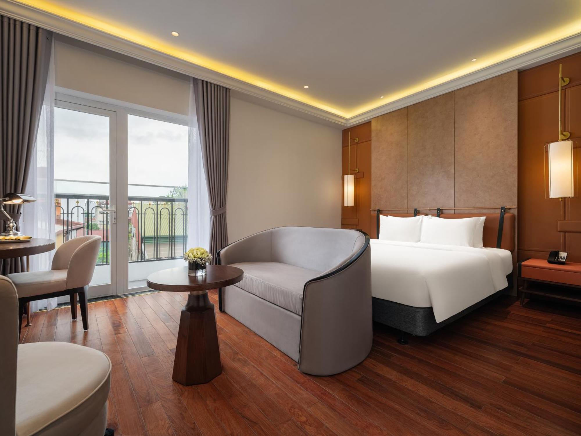 Minerva Premium Hotel Hanoi Exteriör bild