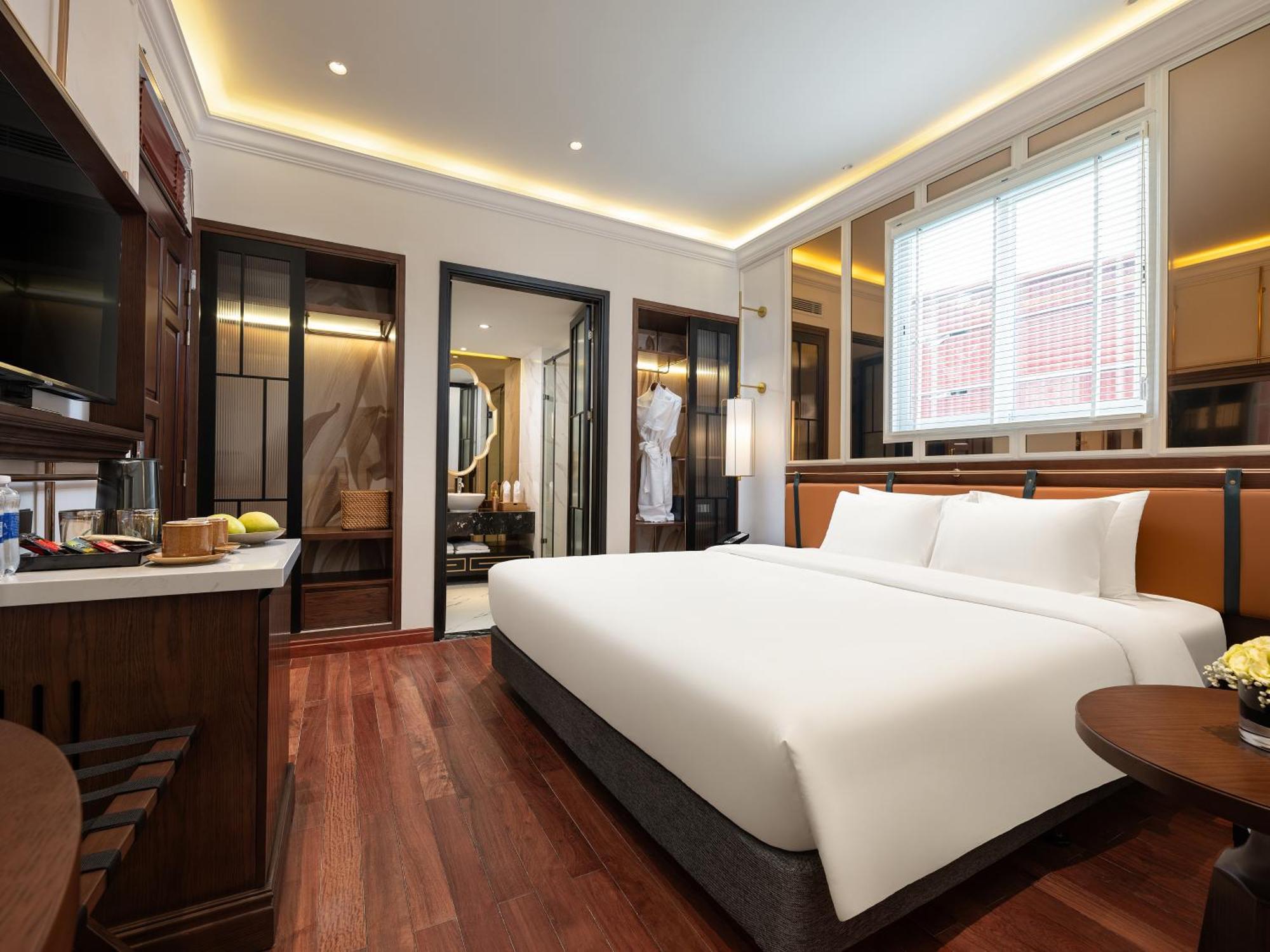 Minerva Premium Hotel Hanoi Exteriör bild