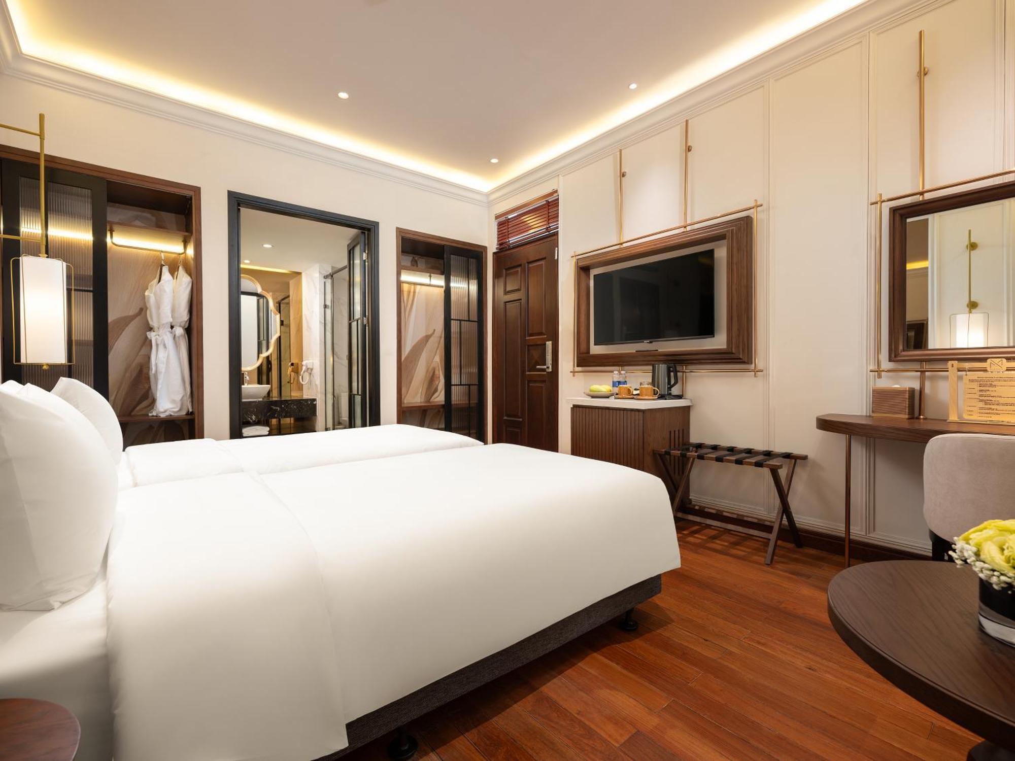 Minerva Premium Hotel Hanoi Exteriör bild