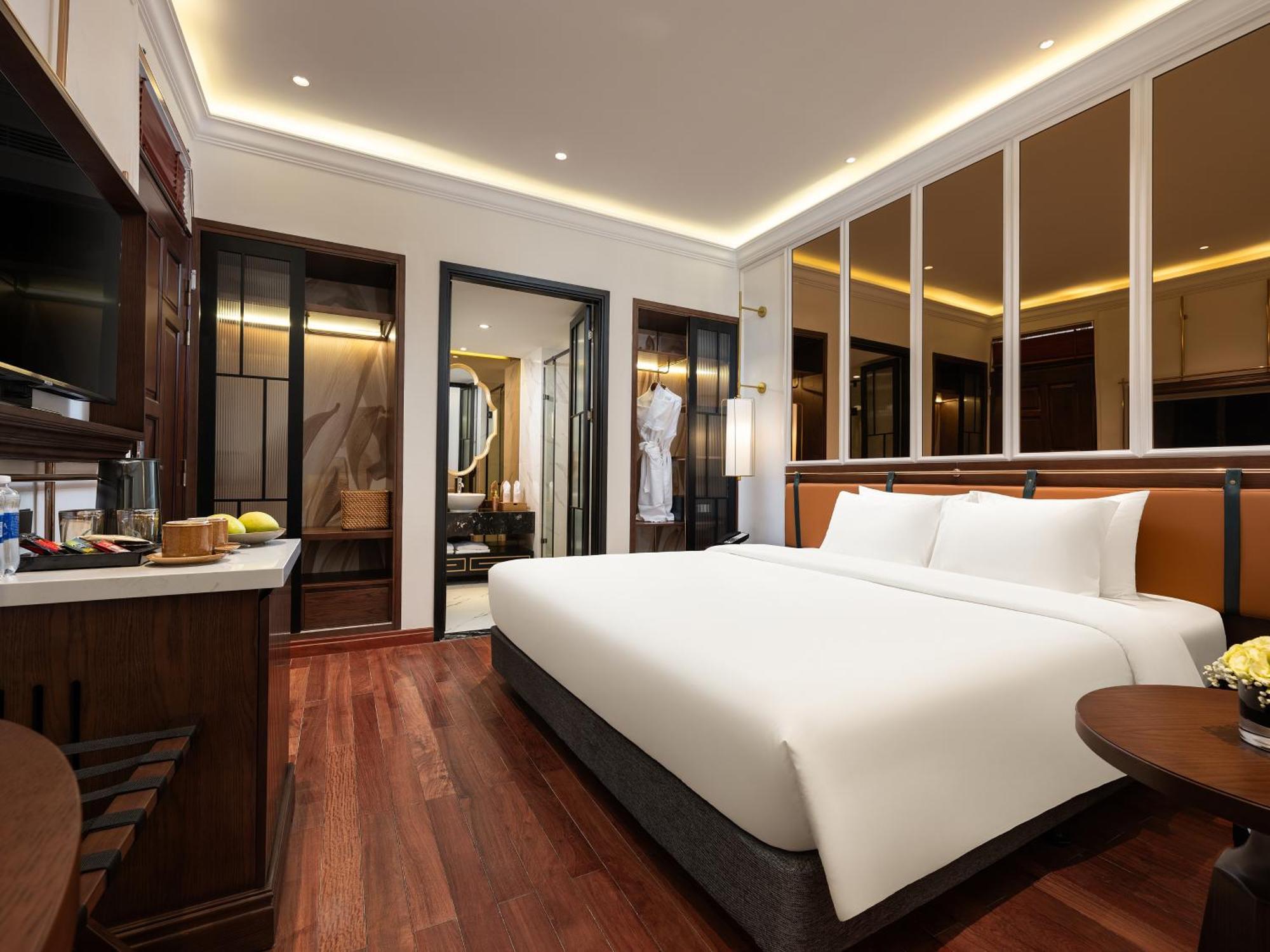 Minerva Premium Hotel Hanoi Exteriör bild