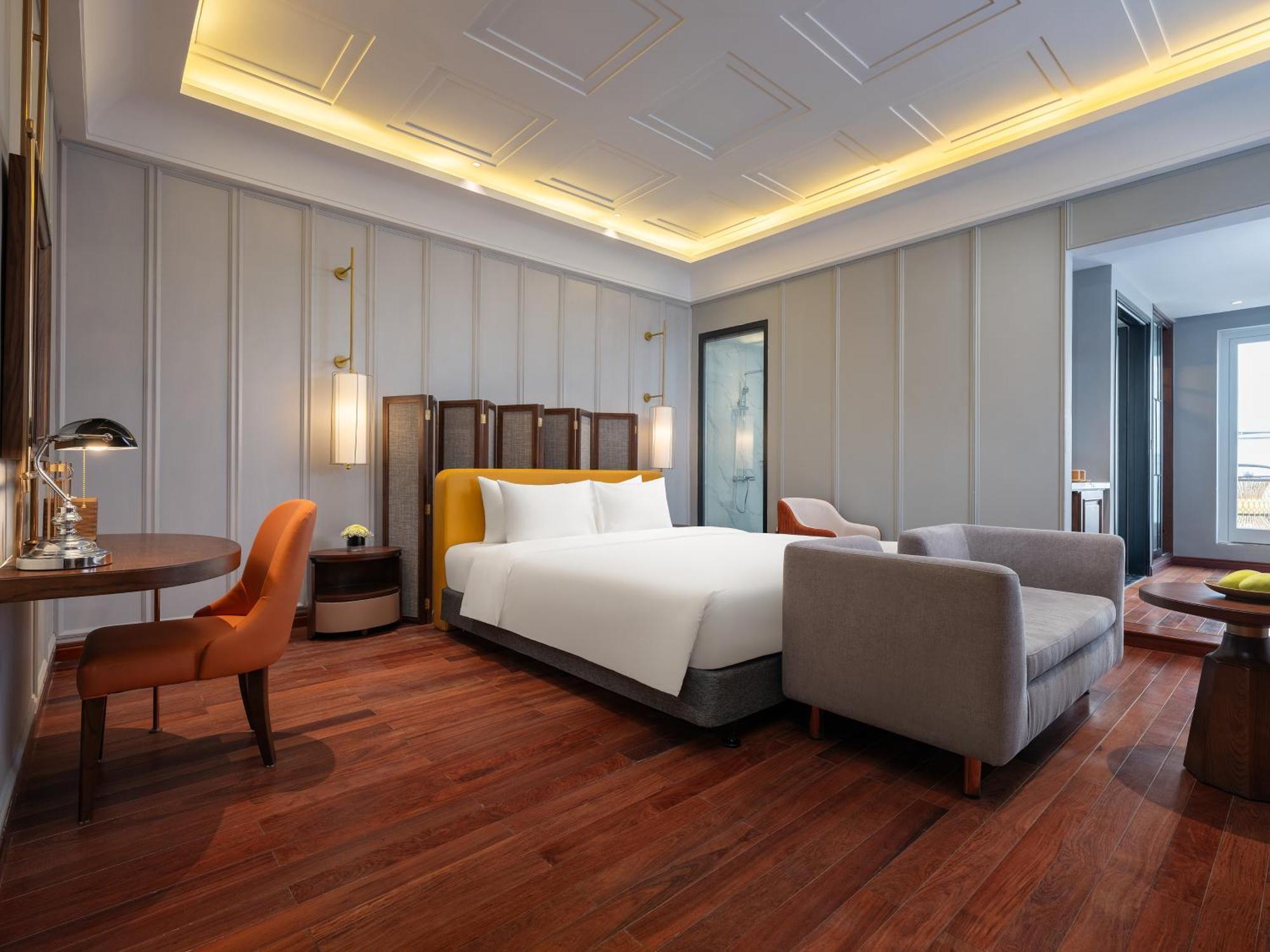 Minerva Premium Hotel Hanoi Exteriör bild