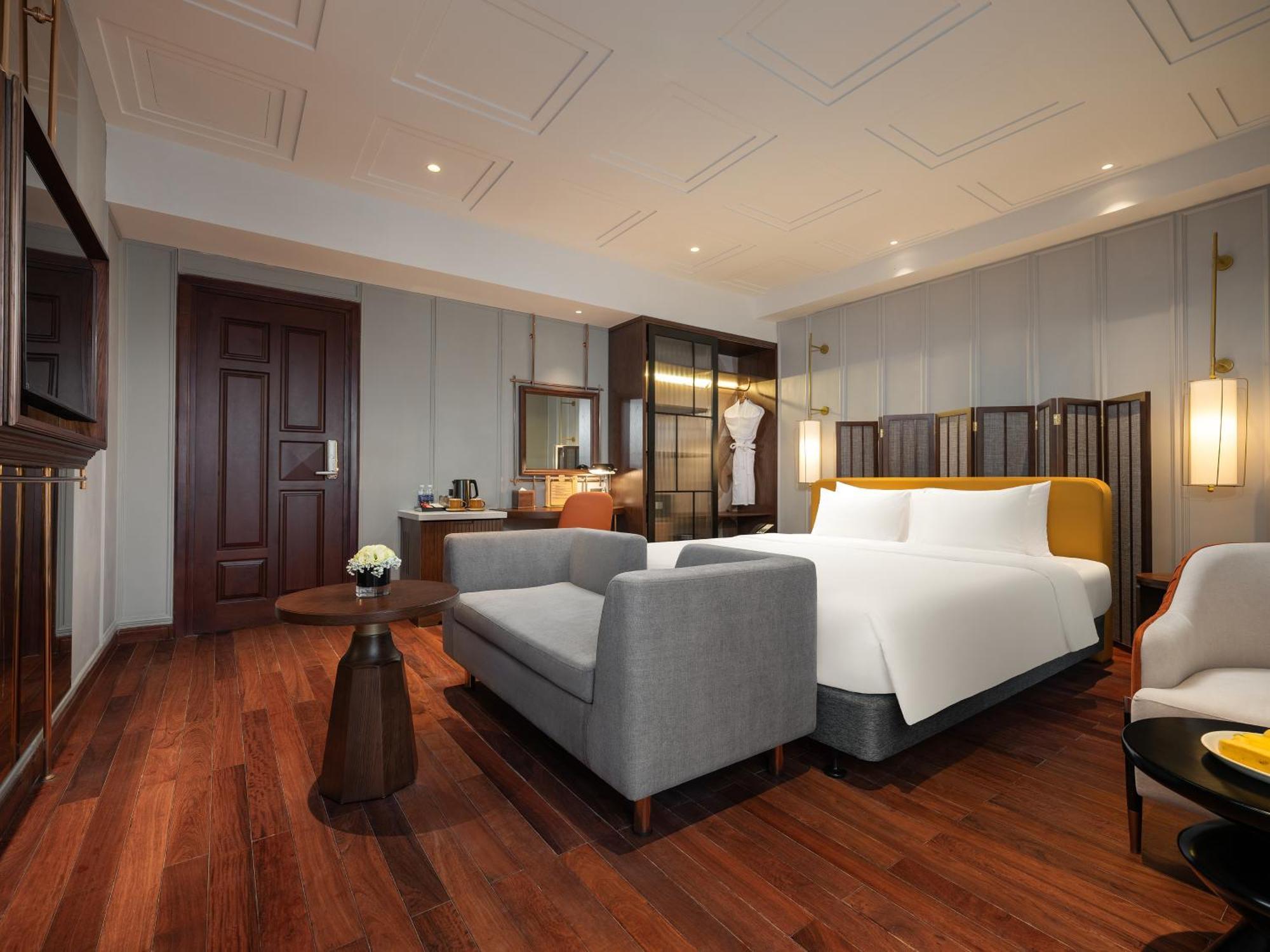 Minerva Premium Hotel Hanoi Exteriör bild