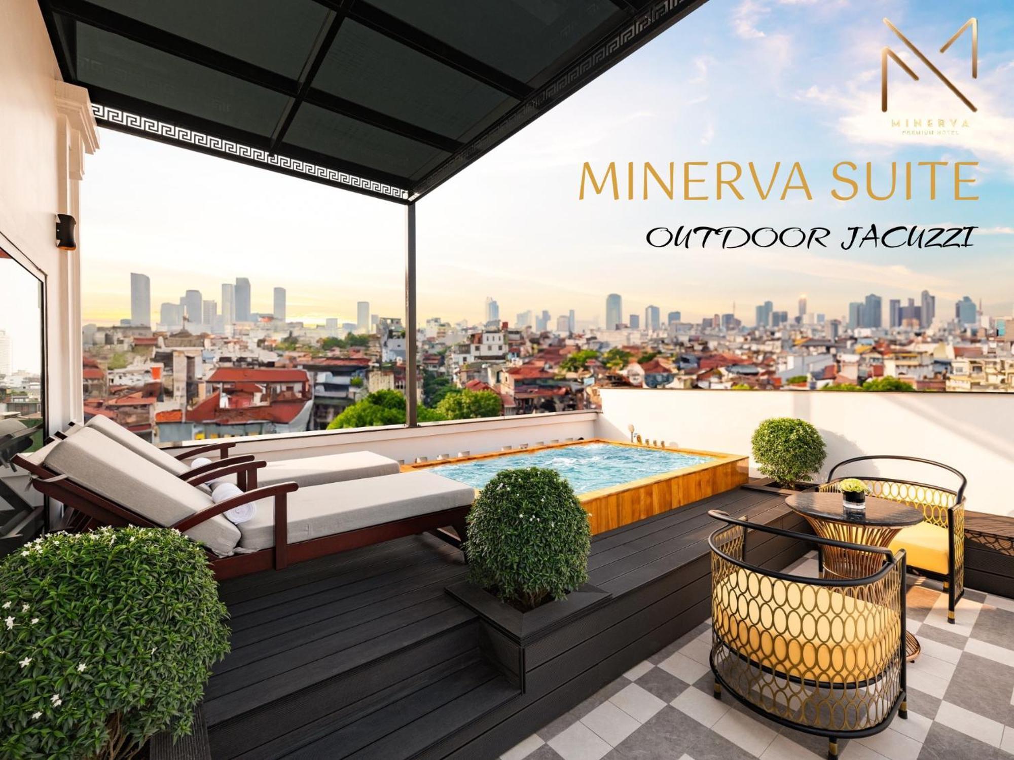 Minerva Premium Hotel Hanoi Exteriör bild