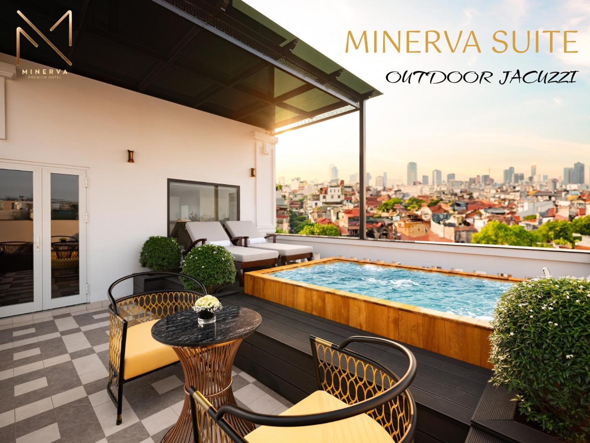 Minerva Premium Hotel Hanoi Exteriör bild